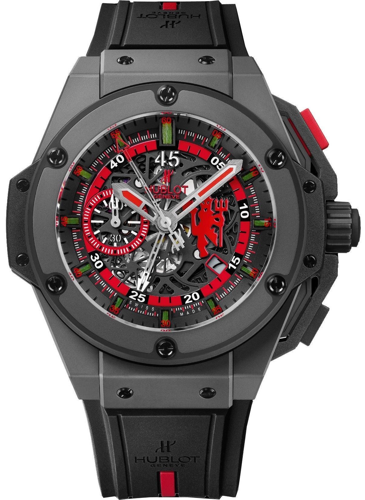 Hublot 716.CI.1129.RX.MAN11 King Power Red Devil For Manchester United Limited Edition fake watches